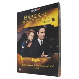 Murdoch Mysteries Season 16 DVD Box Set Brand New Fast Shipping